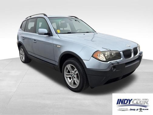 Blue 2004 BMW X3 3.0i