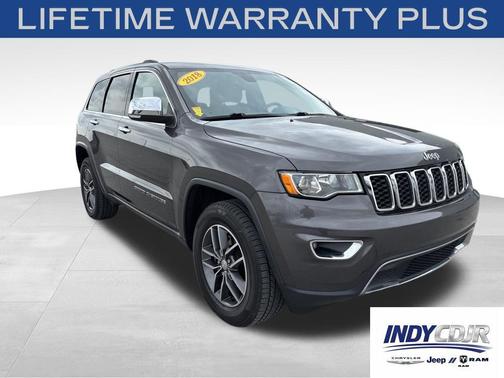 Granite Crystal Metallic Clearcoat 2018 Jeep Grand Cherokee Limited