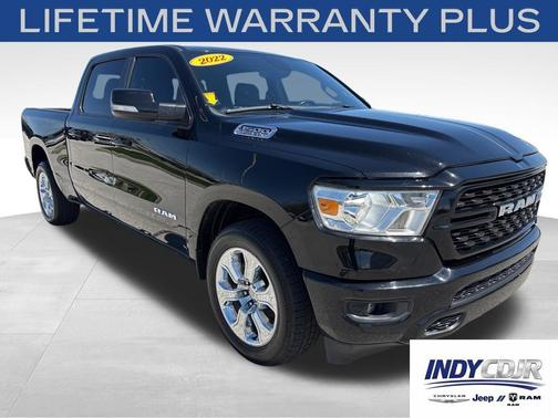 Diamond Black Crystal Pearlcoat 2022 RAM 1500 Big Horn/Lone Star