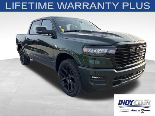 Serrano Green Metallic 2026 RAM 1500 Laramie
