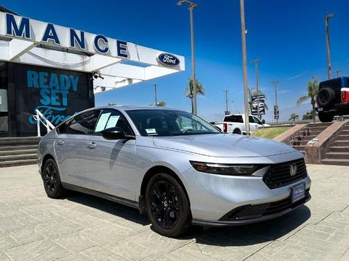 Silver 2025 Honda Accord SE