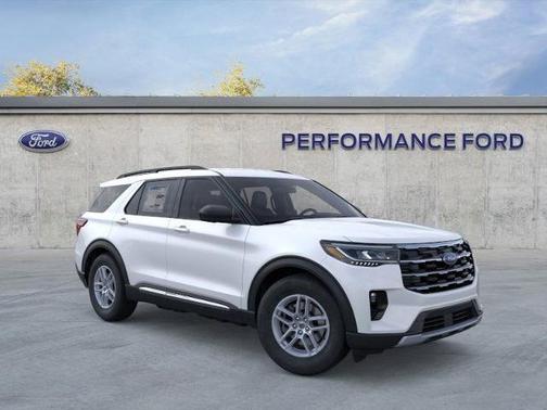 STAR WHITE MET TRI-COAT 2025 Ford Explorer ACTIVE