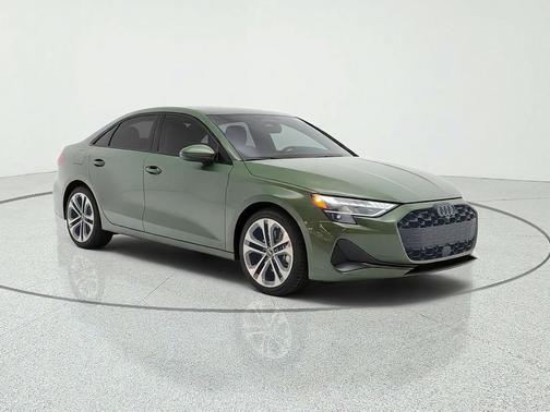 District Green Metallic 2026 Audi A3 Premium