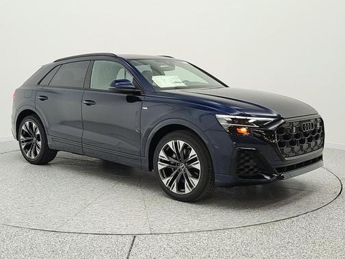 Waitomo Blue Metallic 2026 Audi Q8 55 Premium Plus