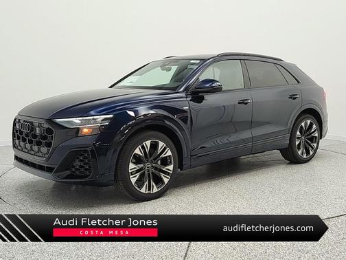 Waitomo Blue Metallic 2026 Audi Q8 55 Premium Plus
