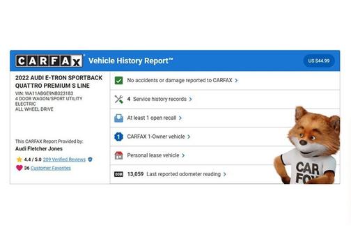 2022 Audi e-tron Sportback S line Premium