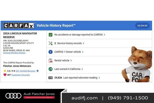 2024 Lincoln Navigator Reserve