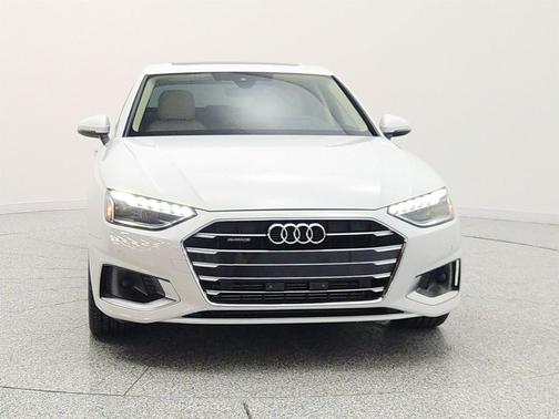 Glacier White Metallic 2024 Audi A4 40 Premium