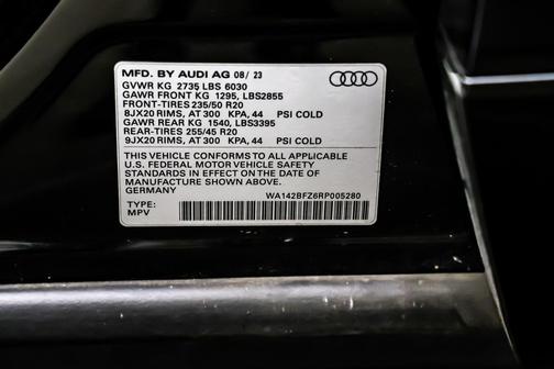 2024 Audi Q4 e-tron Sportback Prestige 50 quattro