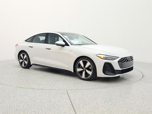 Glacier White Metallic 2026 Audi A5 Premium TFSI quattro S tronic