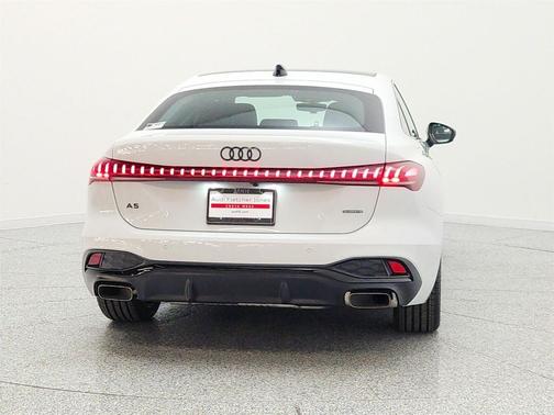 Glacier White Metallic 2026 Audi A5 Premium TFSI quattro S tronic