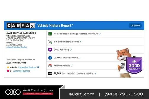 2023 BMW X5 PHEV xDrive45e