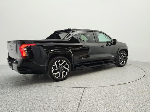 Black 2025 Chevrolet Silverado EV RST
