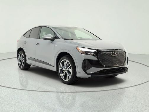 Pebble Gray 2023 Audi Q4 e-tron Premium 50 quattro