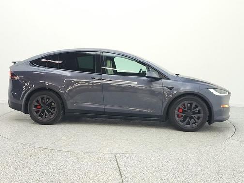 Stealth Grey 2023 Tesla Model X Plaid Tri Motor All-Wheel Drive