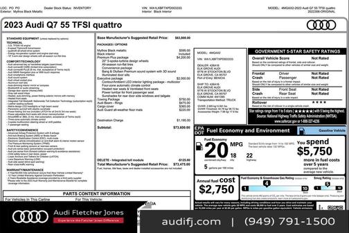 2023 Audi Q7 55 Premium Plus