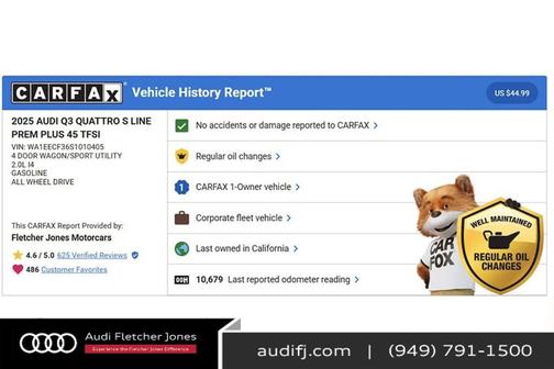 2025 Audi Q3 45 S line Premium Plus