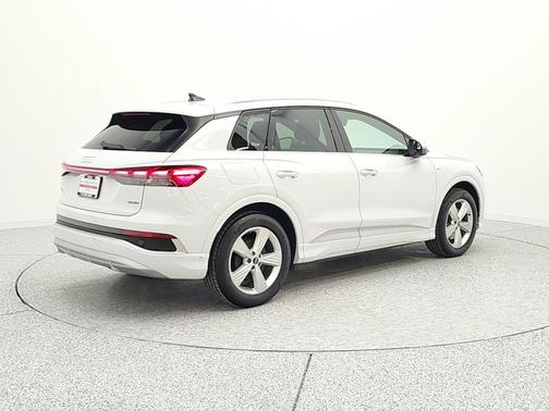 Glacier White Metallic 2024 Audi Q4 e-tron Premium Plus 55 quattro