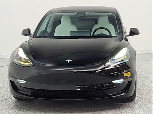 Solid Black 2021 Tesla Model 3 Performance