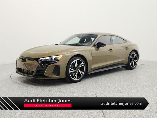 Tactical Green Metallic 2024 Audi e-tron GT Prestige quattro