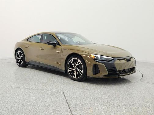 Tactical Green Metallic 2024 Audi e-tron GT Prestige quattro