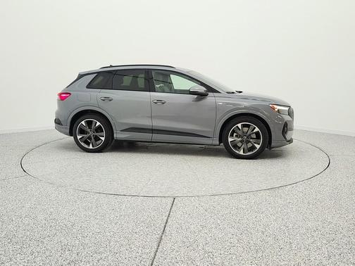 Pebble Gray 2024 Audi Q4 e-tron Premium Plus 55 quattro