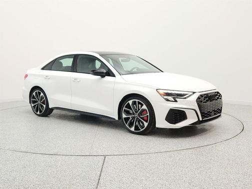 Ibis White 2023 Audi S3 Premium Plus TFSI quattro S tronic