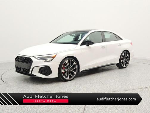 Ibis White 2023 Audi S3 Premium Plus TFSI quattro S tronic