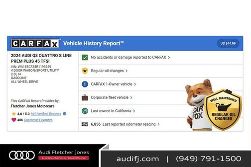 2024 Audi Q3 45 S line Premium Plus