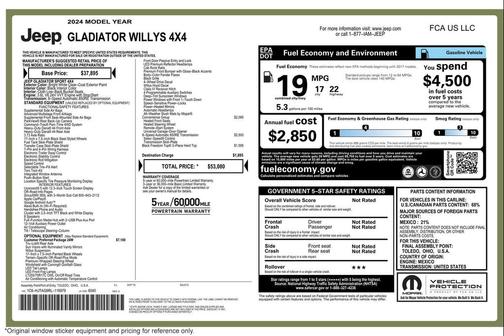 2024 Jeep Gladiator Willys