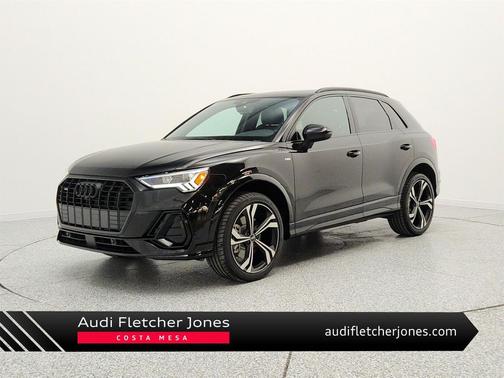 Mythos Black Metallic 2024 Audi Q3 45 S line Premium Plus