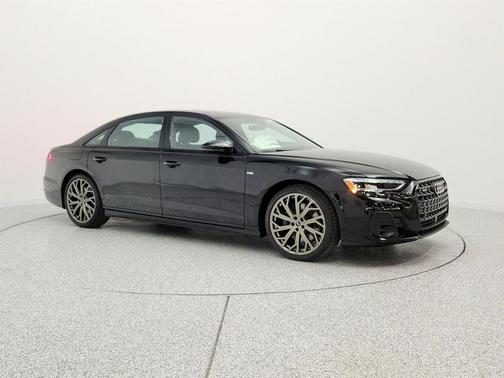 mythos black metallic 2026 Audi A8 55 TFSI quattro Tiptronic
