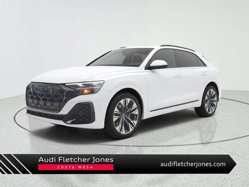 Glacier White Metallic 2026 Audi Q8 55 Premium Plus