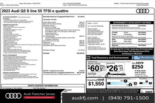 2023 Audi Q5 55 S line Premium