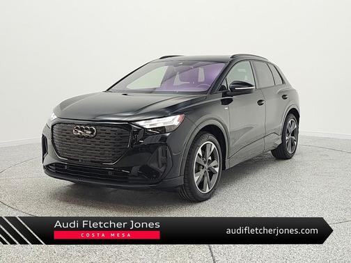 Mythos Black Metallic 2024 Audi Q4 e-tron Prestige 55 quattro