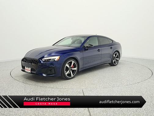 Navarra Blue Metallic 2024 Audi A5 Sportback 45 S Line Premium Plus