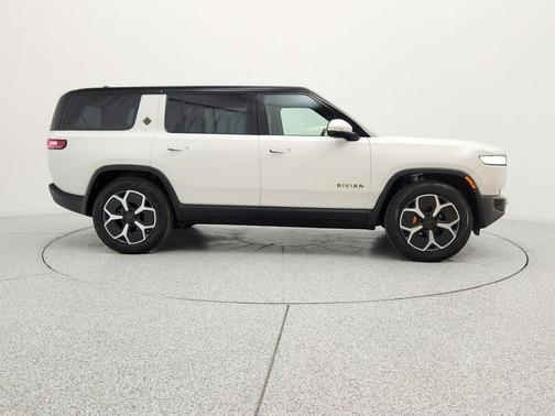 Glacier White 2023 Rivian R1S Adventure