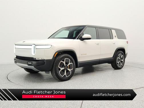 Glacier White 2023 Rivian R1S Adventure