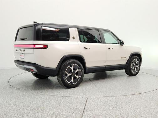 Glacier White 2023 Rivian R1S Adventure