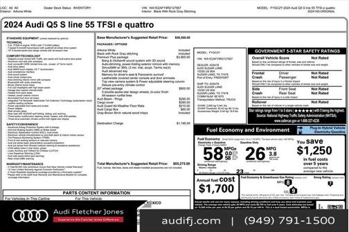 2024 Audi Q5 55 S line Premium Plus