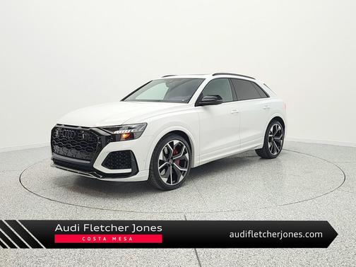 Glacier White Metallic 2024 Audi RS Q8 4.0T