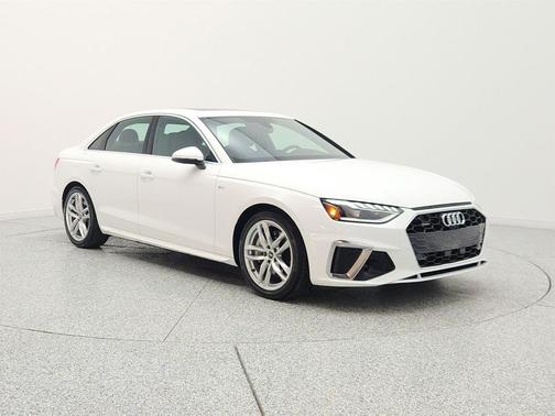 Ibis White 2023 Audi A4 45 S line Premium Plus