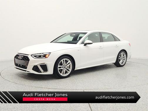 Ibis White 2023 Audi A4 45 S line Premium Plus
