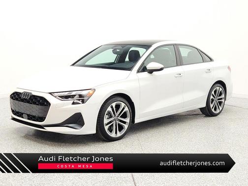Glacier White Metallic 2026 Audi A3 Premium