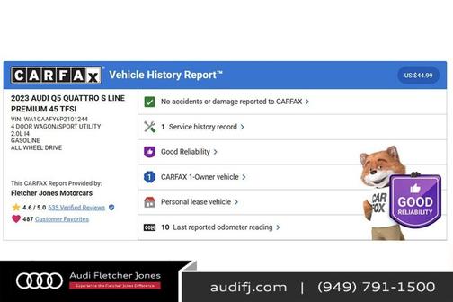 2023 Audi Q5 45 S line Premium