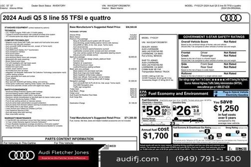 2024 Audi Q5 55 S line Premium Plus