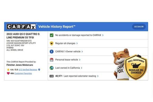 2022 Audi Q5 55 S line Premium