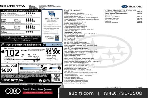2025 Subaru Solterra Touring