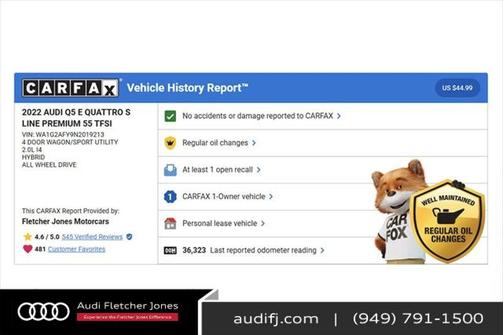 2022 Audi Q5 55 S line Premium
