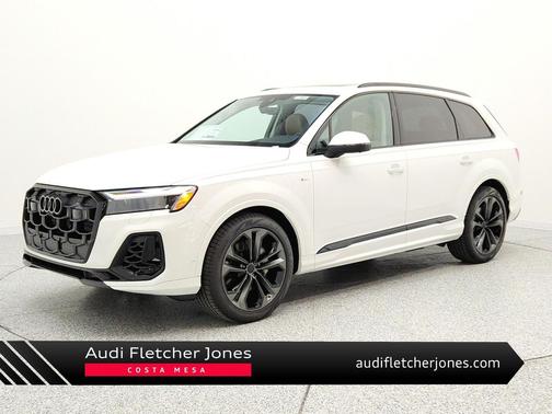 Carrara White 2026 Audi Q7 55 Premium Plus